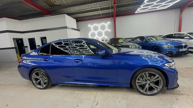 BMW 3 Series 2.0 330E 12Kwh M Sport Saloon Plug-in H Blue #4