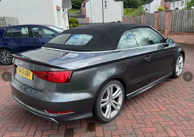 Audi A3 Cabriolet 1.4 Tfsi Cod S Line Convertible Grey #2