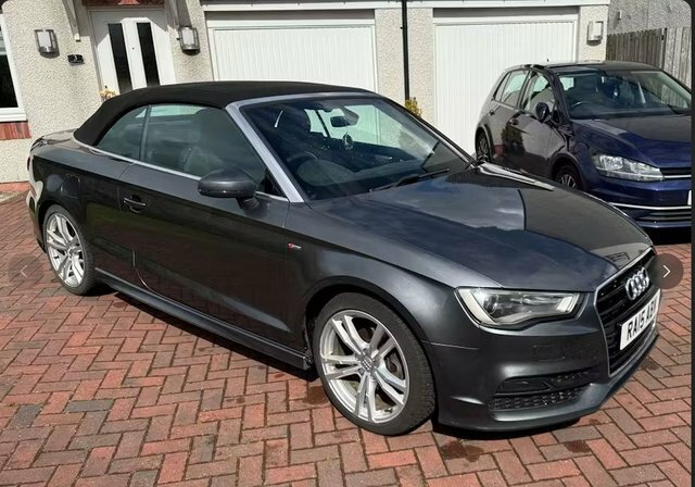 Audi A3 Cabriolet 1.4 Tfsi Cod S Line Convertible Grey