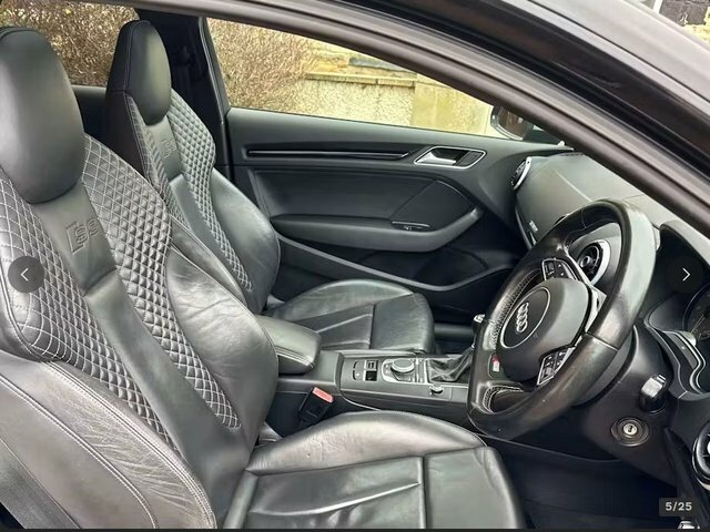 Audi S3 2.0 Tfsi Hatchback Quattro Euro Black #2