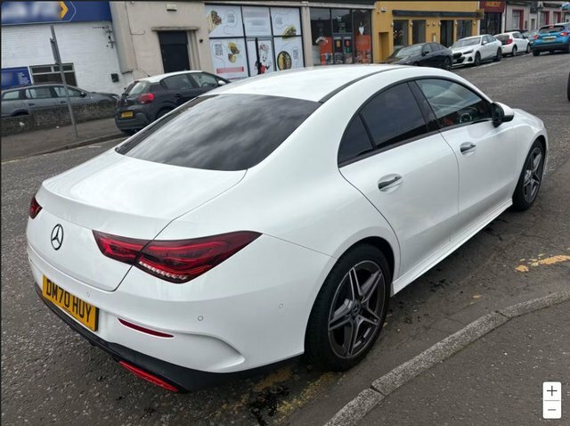 Mercedes-Benz CLA Class 1.3 Cla180 Amg Line Premium 2 Coupe 7 DM70HUY White #2