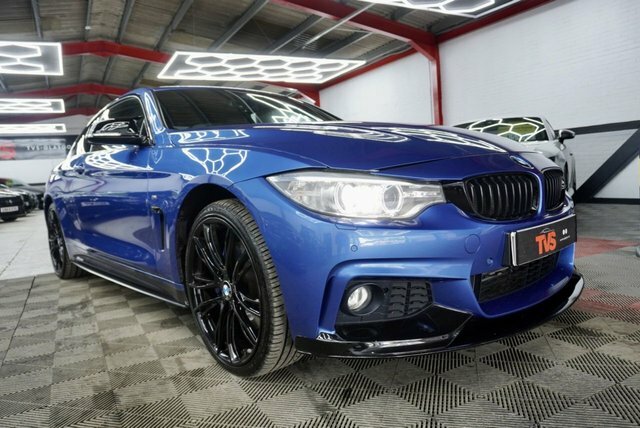 BMW 4 Series Gran Coupe 2.0 420D M Sport Coupe Xdrive Eu Blue #2