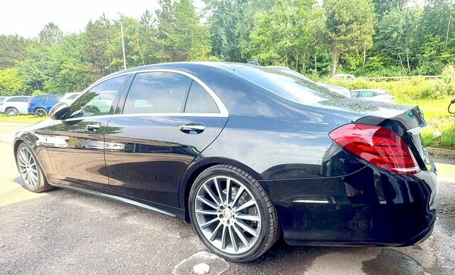 Mercedes-Benz S Class 3.0 S350ld V6 Amg Line Executive Saloon Dies Black #4