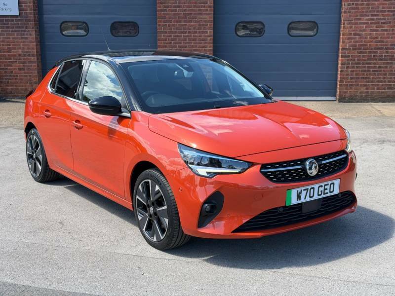 Vauxhall Corsa-e 100Kw Elite Nav 50Kwh 7.4Kwch - 2020 2 W70GEO Orange