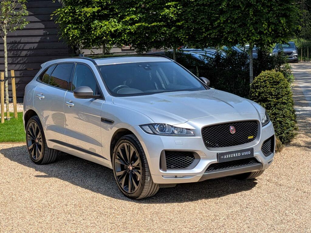 Jaguar F-Pace 2.0 P300 300 Sport Awd Euro 6 Ss VK69VYE Silver #3