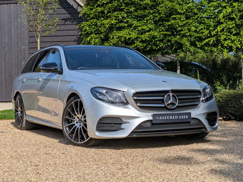 Mercedes-Benz E Class 2.0 E220d Amg Line Night Edition Premium Plus G- Silver