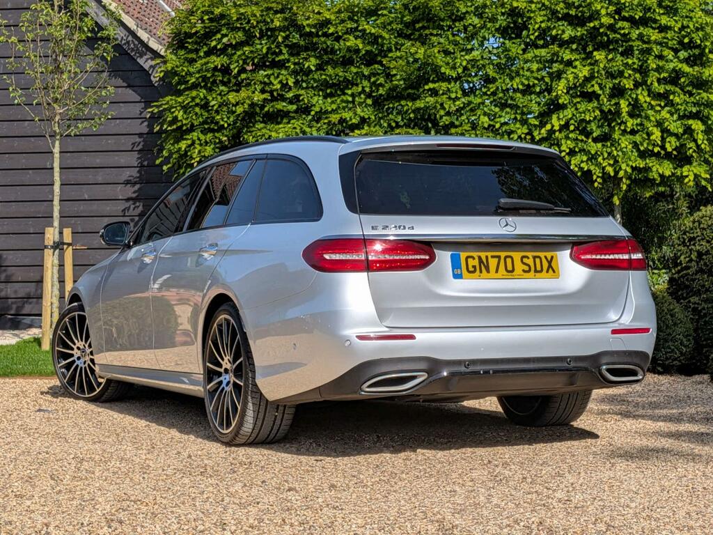 Mercedes-Benz E Class 2.0 E220d Amg Line Night Edition Premium Plus G- GN70SDX Silver #2