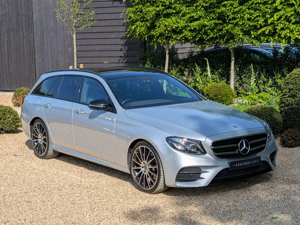 Mercedes-Benz E Class 2.0 E220d Amg Line Night Edition Premium Plus G- GN70SDX Silver #3