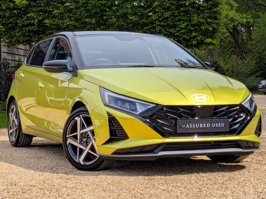 Hyundai I20 1.0 T-gdi Premium Dct Euro 6 Ss Yellow
