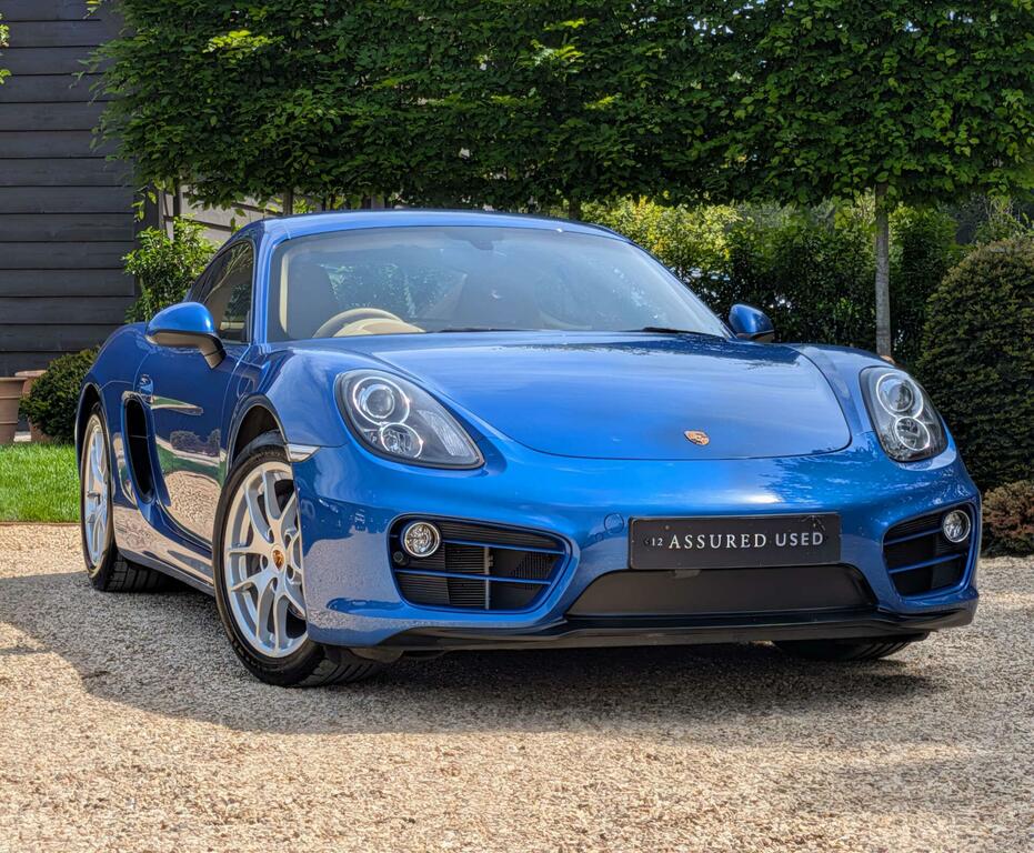Porsche Cayman 2.7 981 Pdk Euro 5 Ss Blue