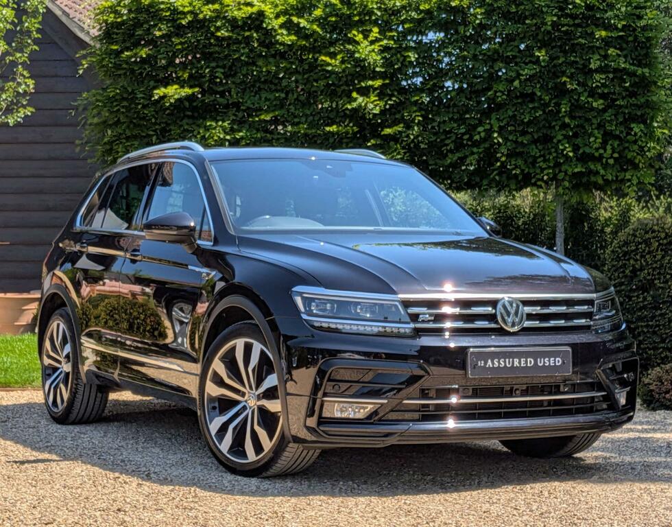 Volkswagen Tiguan 2.0 Tdi R-line Tech Dsg Euro 6 Ss Black