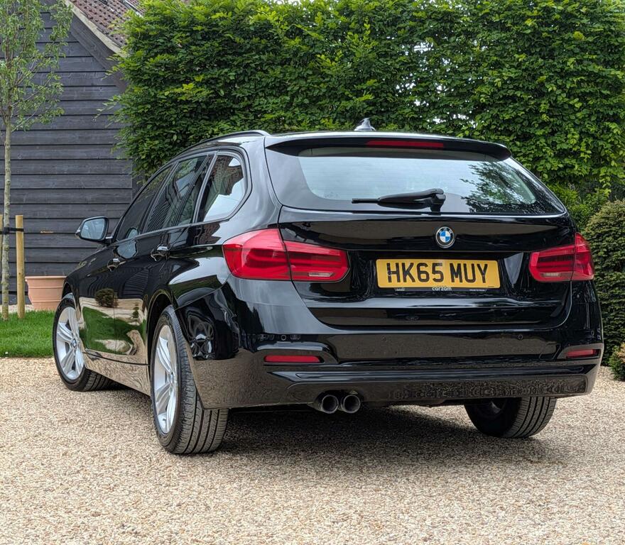 BMW 3 Series 2.0 320D Sport Touring Euro 6 Ss Black #2