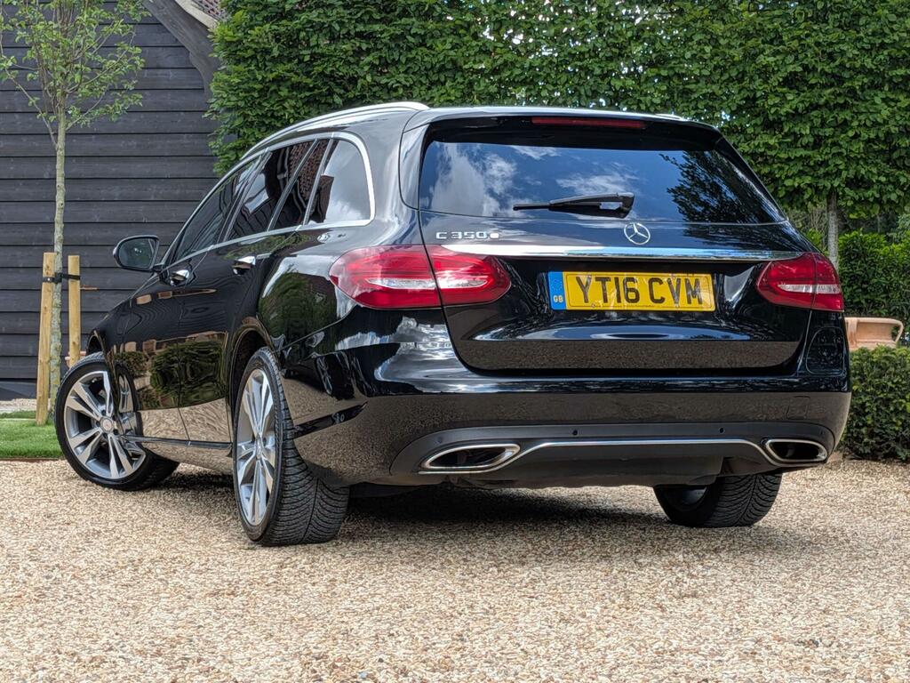 Mercedes-Benz C Class 2.0 C350e 6.4Kwh Sport Premium Plus G-tronic Eu YT16CVX Black #2