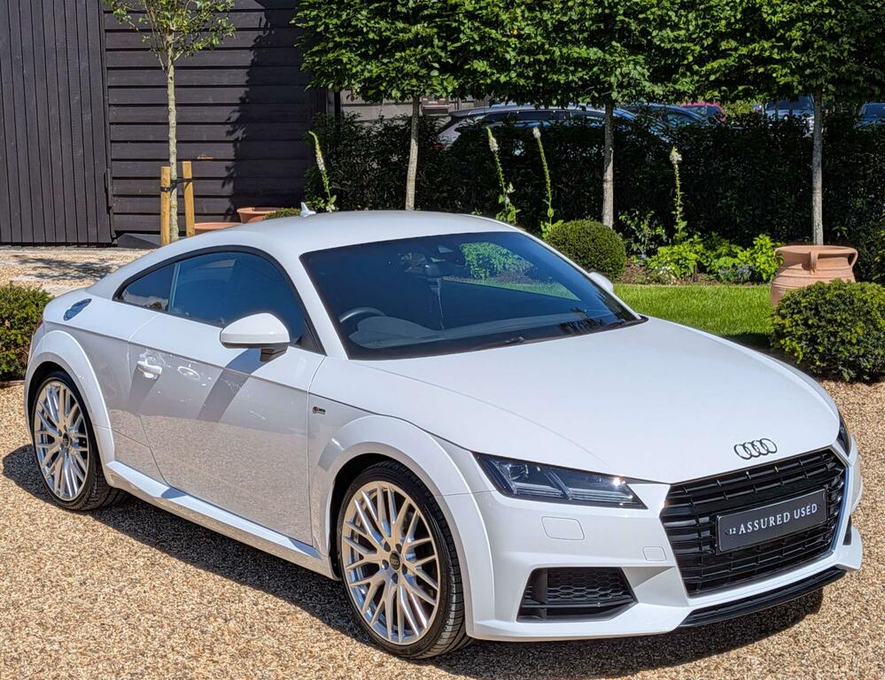Audi TT 2.0 Tfsi S Line Euro 6 Ss White #3