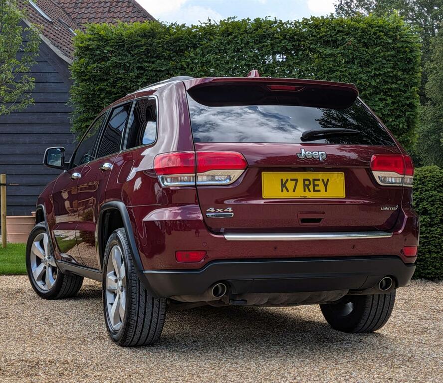 Jeep Grand Cherokee 3.0 V6 Crd Limited Plus 4Wd Euro 6 Red #2