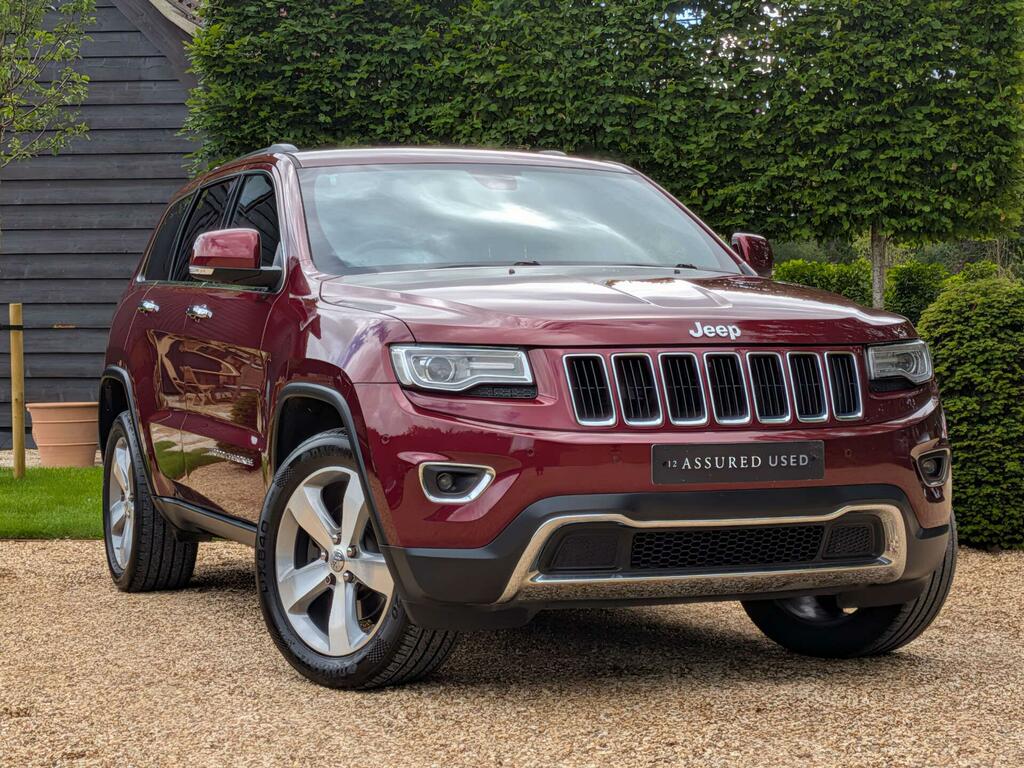 Jeep Grand Cherokee 3.0 V6 Crd Limited Plus 4Wd Euro 6 Red