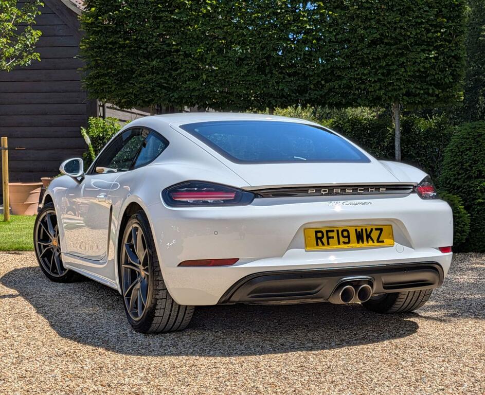 Porsche 718 Cayman 2.0T Pdk Euro 6 Ss White #2