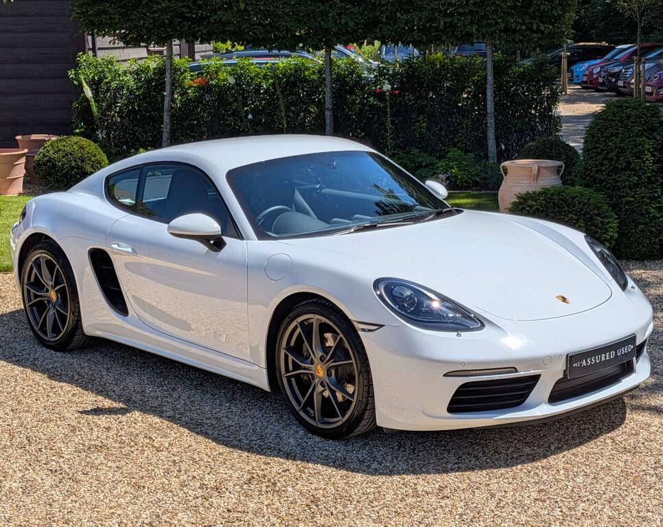 Porsche 718 Cayman 2.0T Pdk Euro 6 Ss White #3