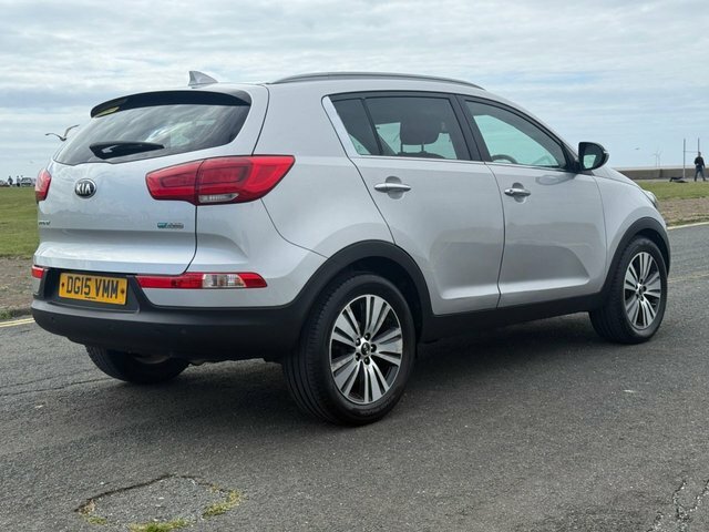 Kia Sportage 2015 1.7 Crdi Ecodynamics 3 Suv Silver #5