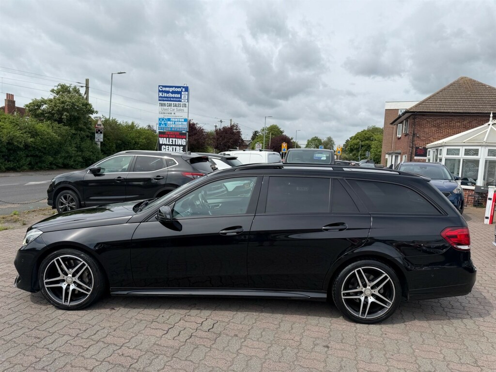 Mercedes-Benz E Class E350 Amg Night Edition Premium Bluetec HN16JVZ Black #5