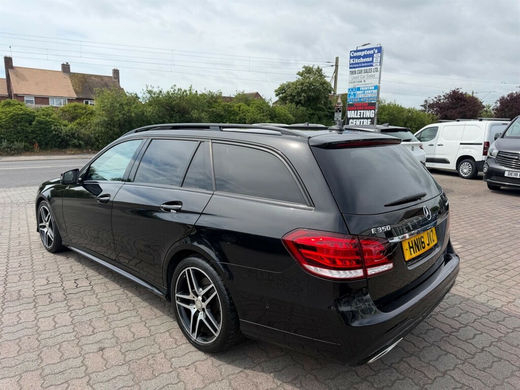 Mercedes-Benz E Class E350 Amg Night Edition Premium Bluetec HN16JVZ Black #6
