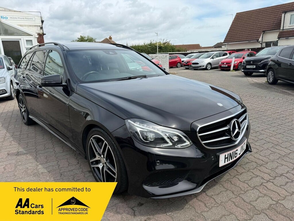 Mercedes-Benz E Class E350 Amg Night Edition Premium Bluetec Black