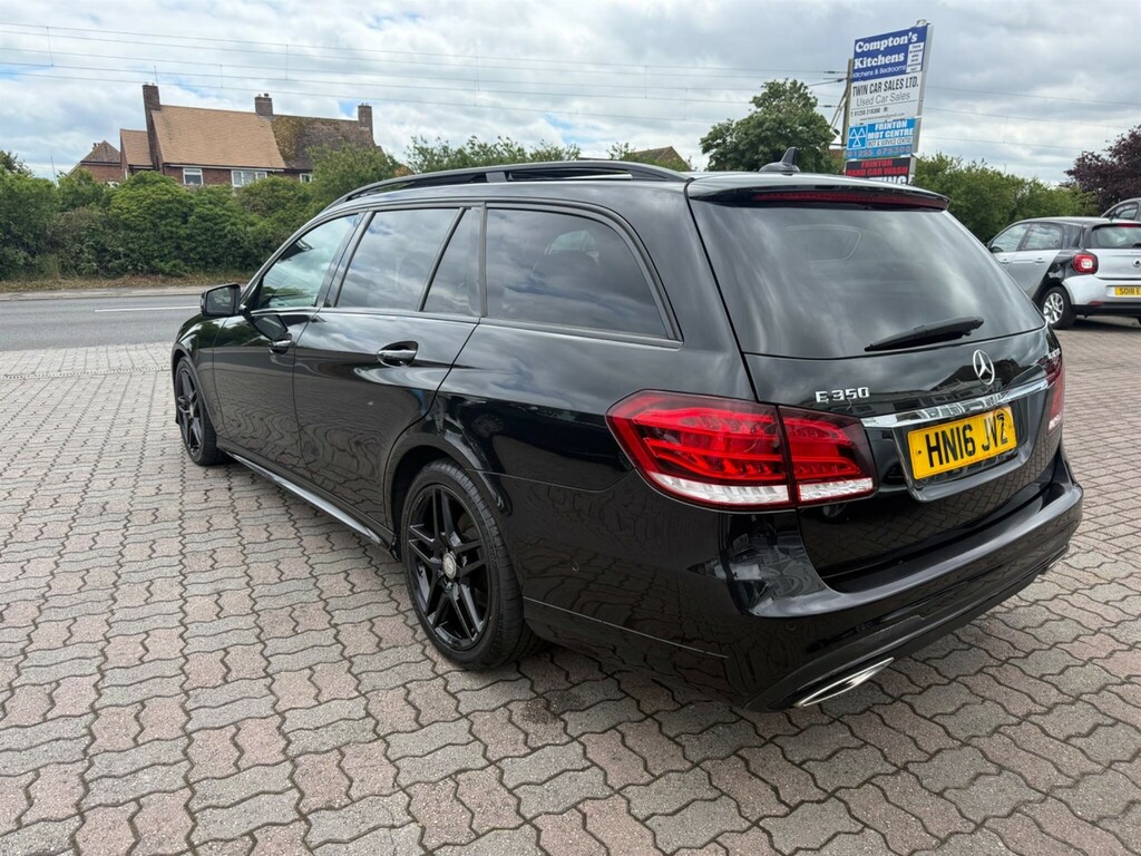 Mercedes-Benz E Class 3.0 V6 Bluetec Amg Night Edition Premium G-troni HN16JVZ Black #6