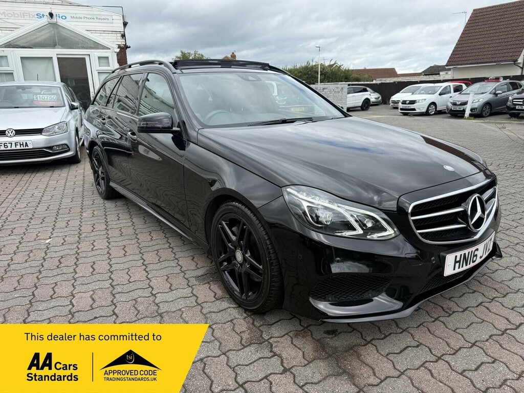 Mercedes-Benz E Class 3.0 V6 Bluetec Amg Night Edition Premium G-troni Black