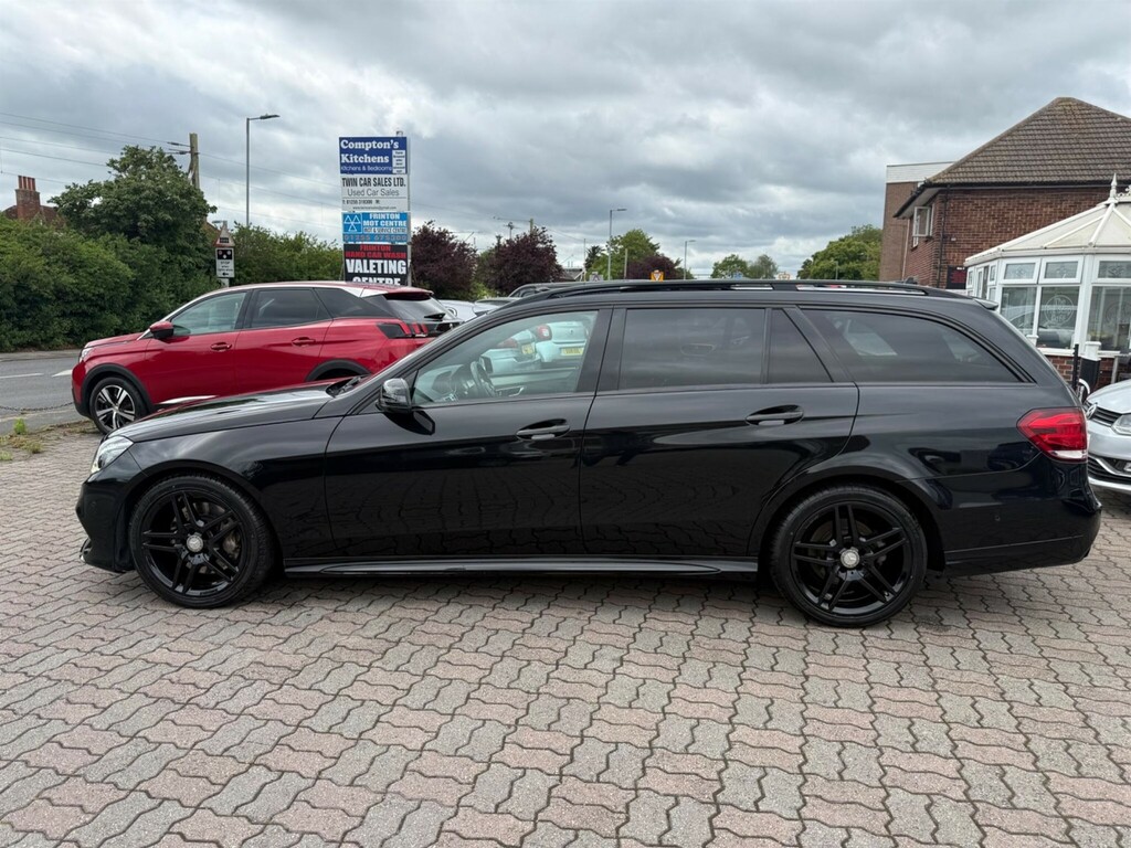 Mercedes-Benz E Class 3.0 V6 Bluetec Amg Night Edition Premium G-troni HN16JVZ Black #5
