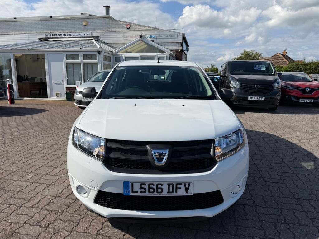 Dacia Sandero Hatchback White #2