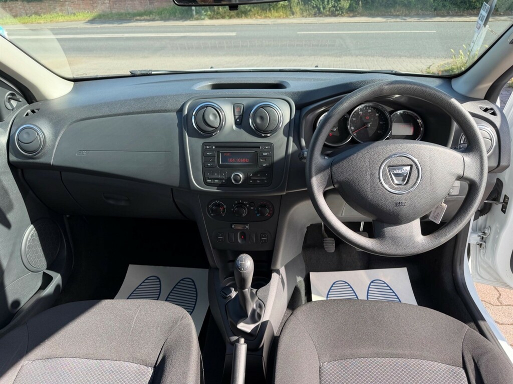 Dacia Sandero Hatchback White #3