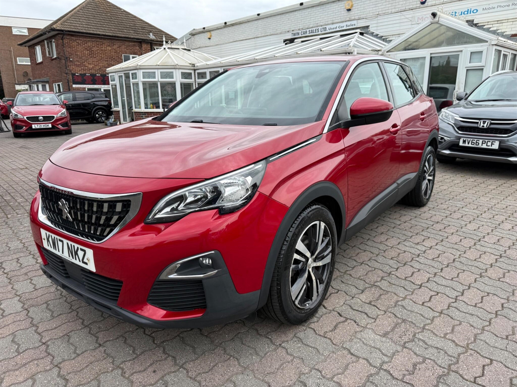 Peugeot 3008 Ss Active Red #4