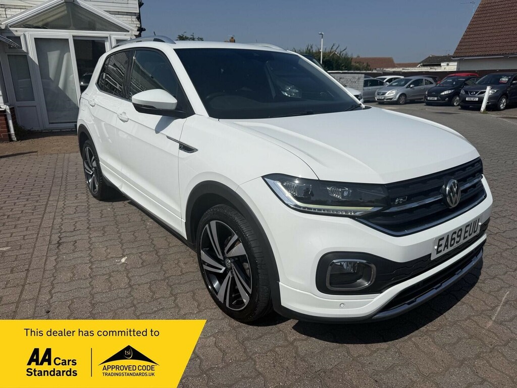Volkswagen T-Cross 1.6 Tdi R-line Dsg Euro 6 Ss White