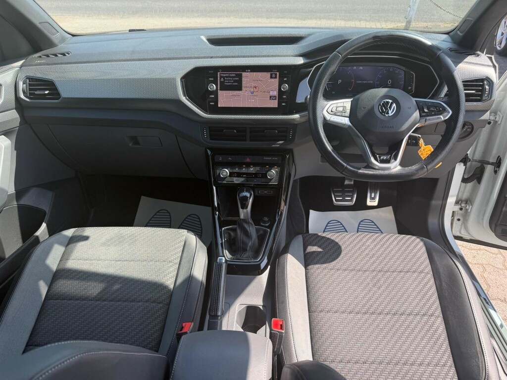 Volkswagen T-Cross 1.6 Tdi R-line Dsg Euro 6 Ss White #3