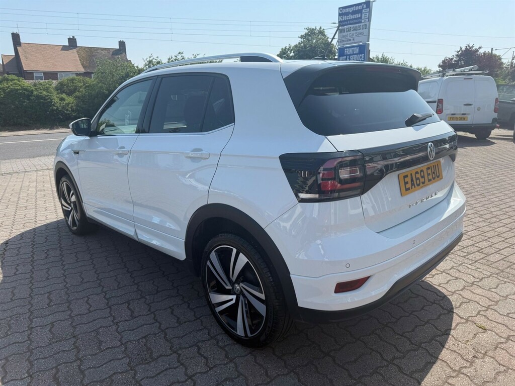 Volkswagen T-Cross 1.6 Tdi R-line Dsg Euro 6 Ss White #6