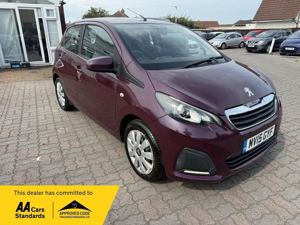Peugeot 108 Hatchback Purple