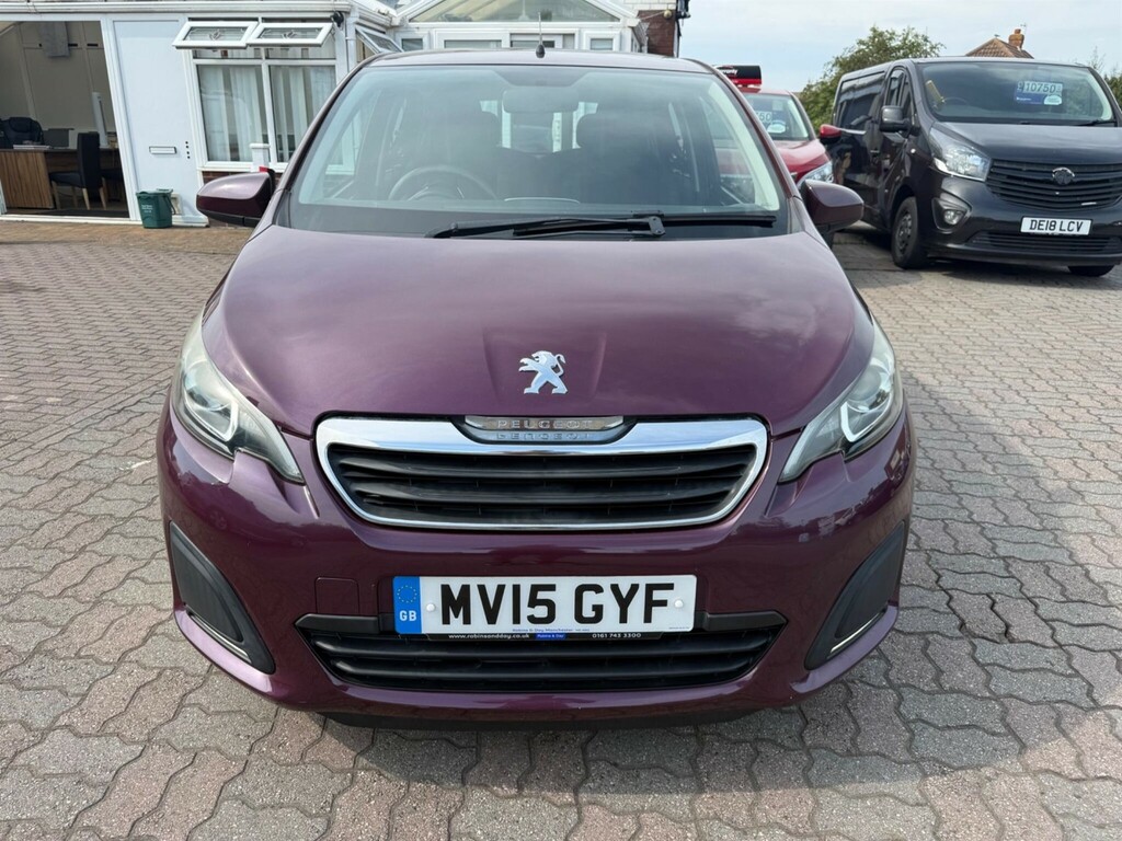 Peugeot 108 Hatchback Purple #2