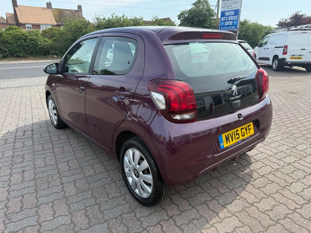 Peugeot 108 Hatchback Purple #6