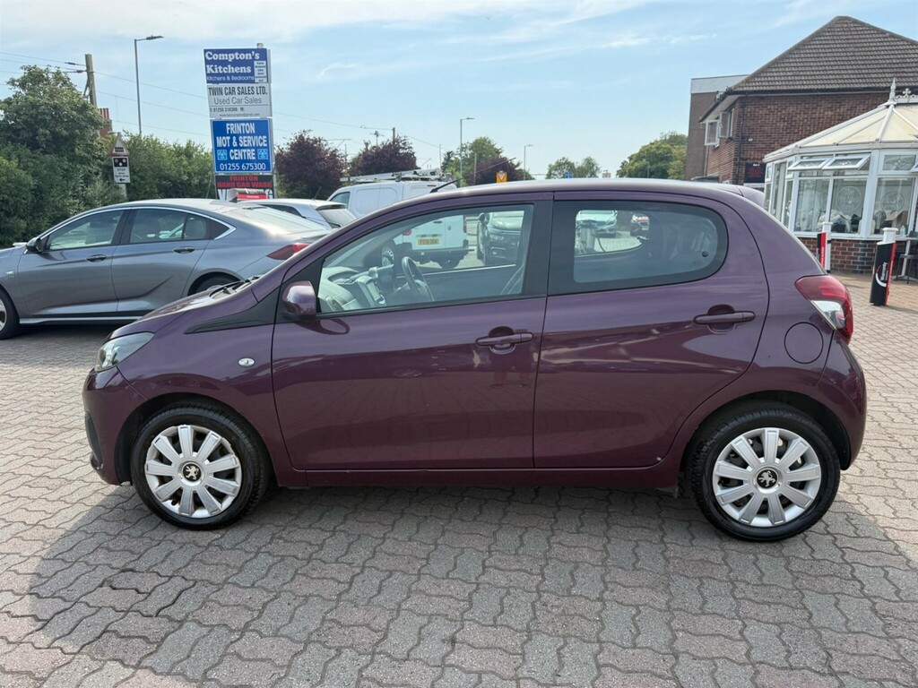 Peugeot 108 Hatchback Purple #5