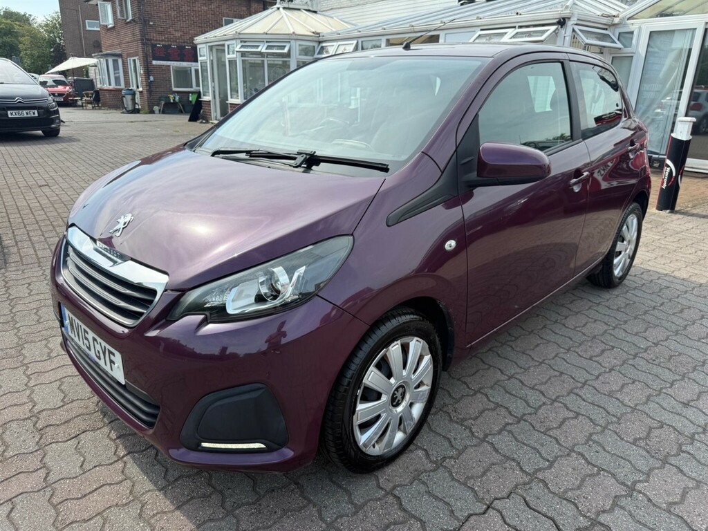 Peugeot 108 Hatchback Purple #4