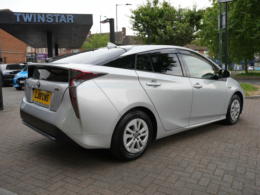 Toyota Prius 1.8 Active Hybrid 5-Dr Hatchback Silver #15