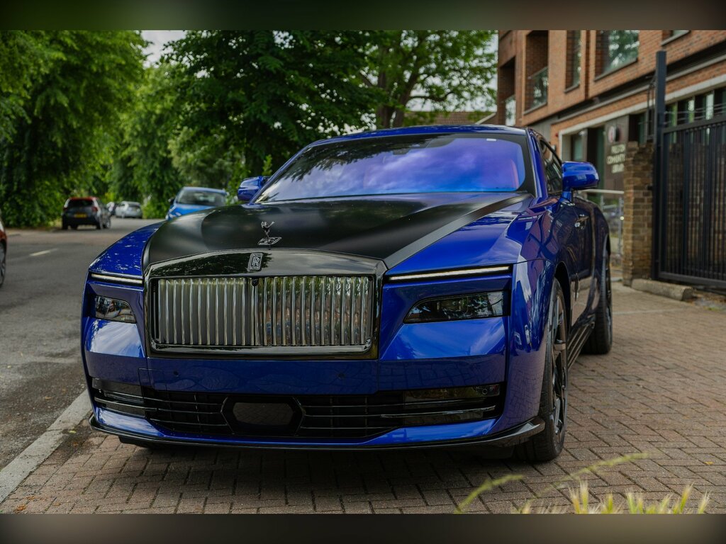 Rolls-Royce Spectre 120Kwh Black Badge Coupe 4Wd 65 Blue #3