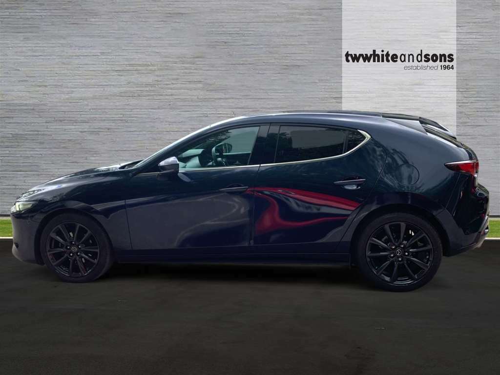 Mazda 3 Exclusive-line Mhev ML25STX Blue #4