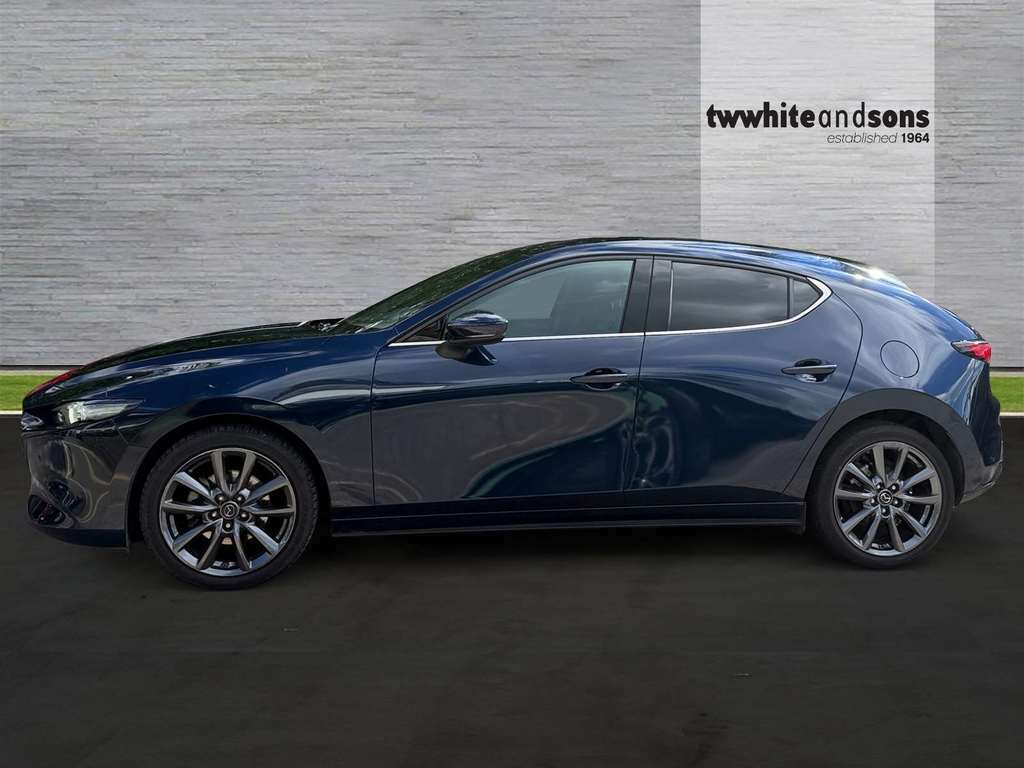 Mazda 3 Exclusive-line Mhev ML25TTE Blue #4