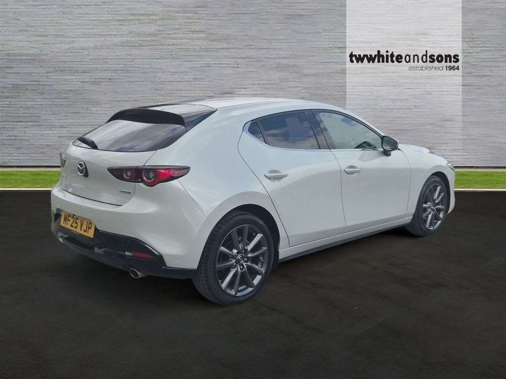 Mazda 3 Exclusive-line Mhev White #5