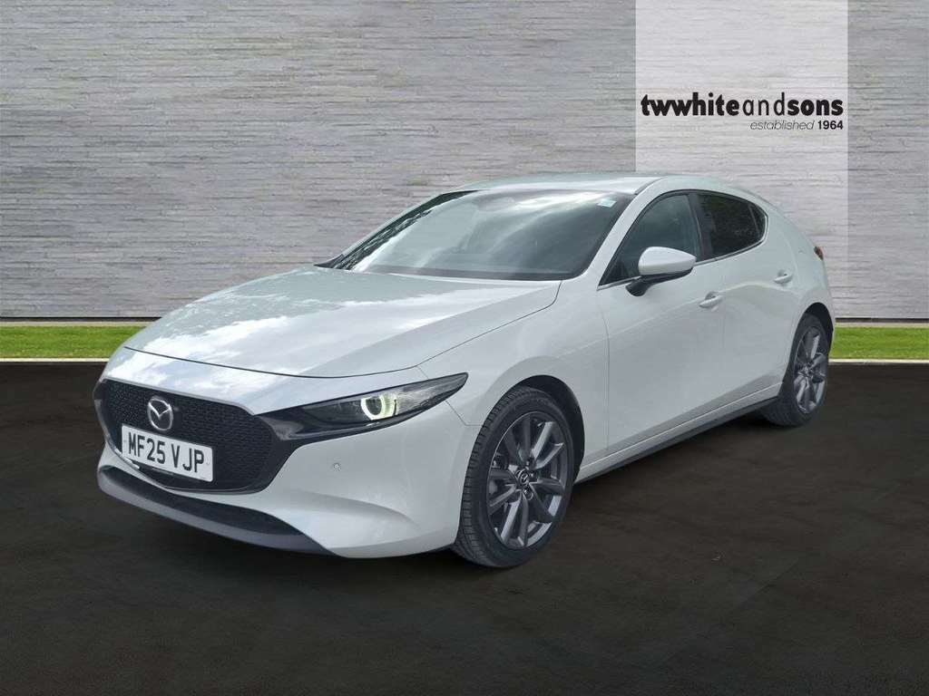 Mazda 3 Exclusive-line Mhev White