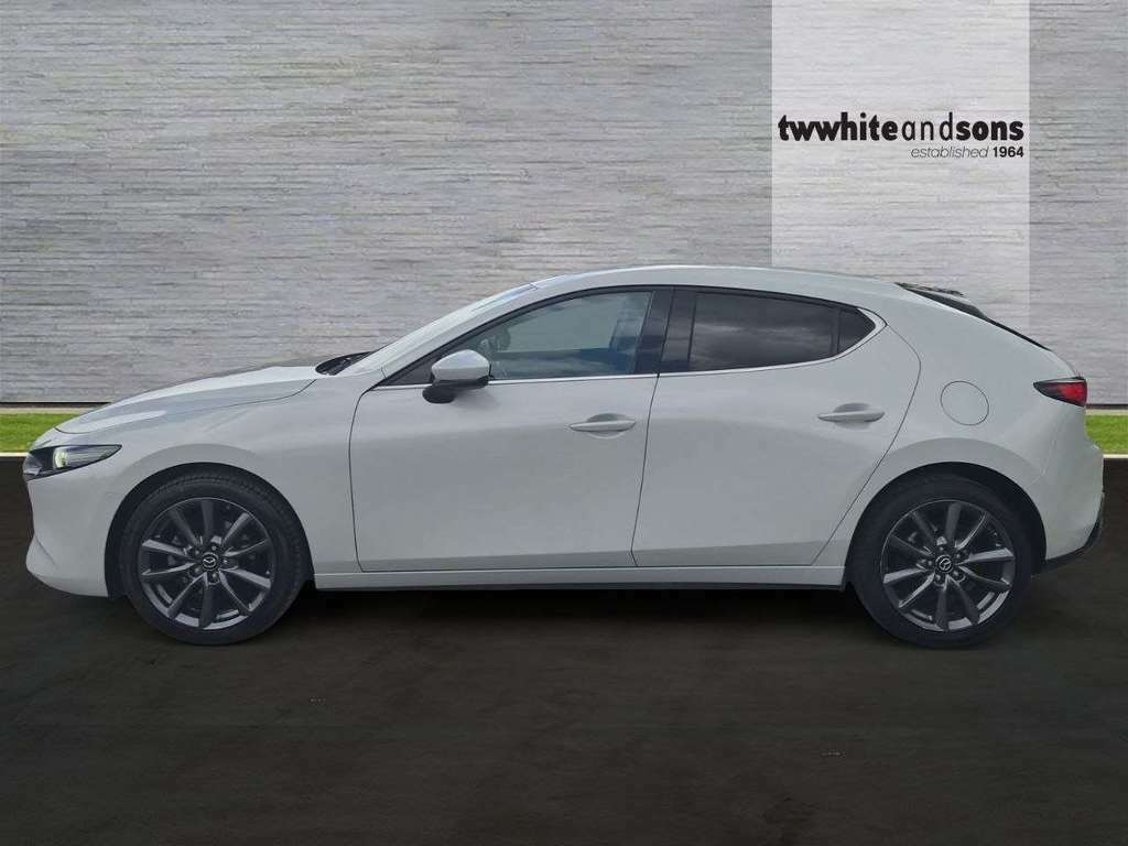 Mazda 3 Exclusive-line Mhev White #4