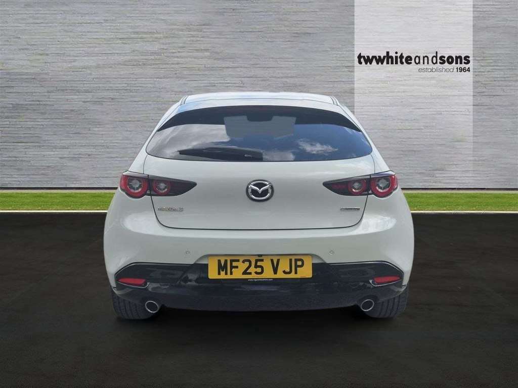 Mazda 3 Exclusive-line Mhev White #6