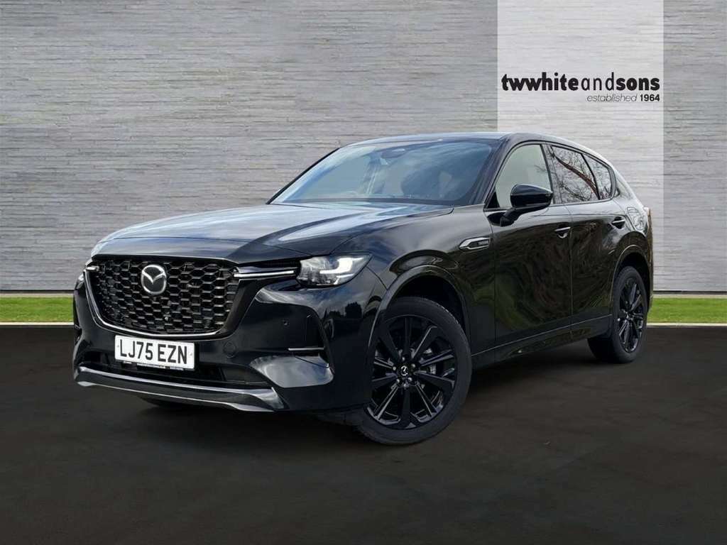 Mazda CX-60 My25 254Ps Awd Homura Plus - Conv Drv Assis Black