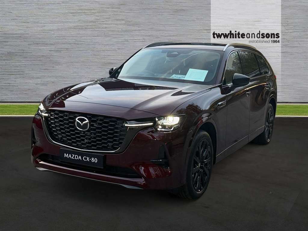Mazda CX-80 327Ps Awd Homura Plus - Conv Drv Ass Pano Red